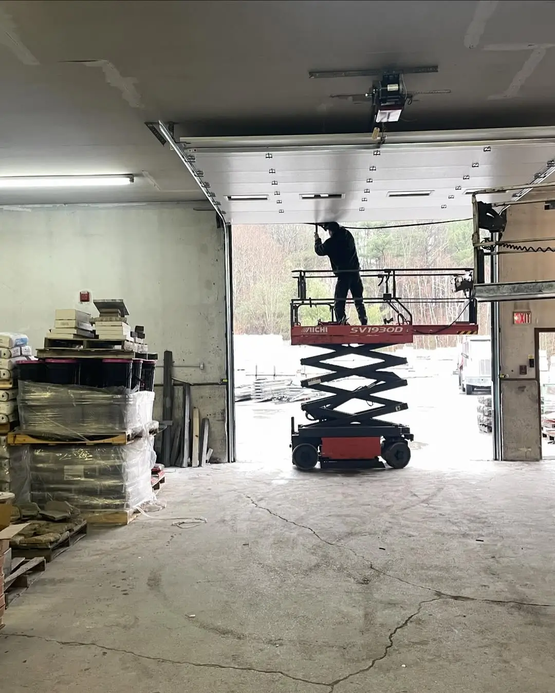 Garage door service in Concord, NH