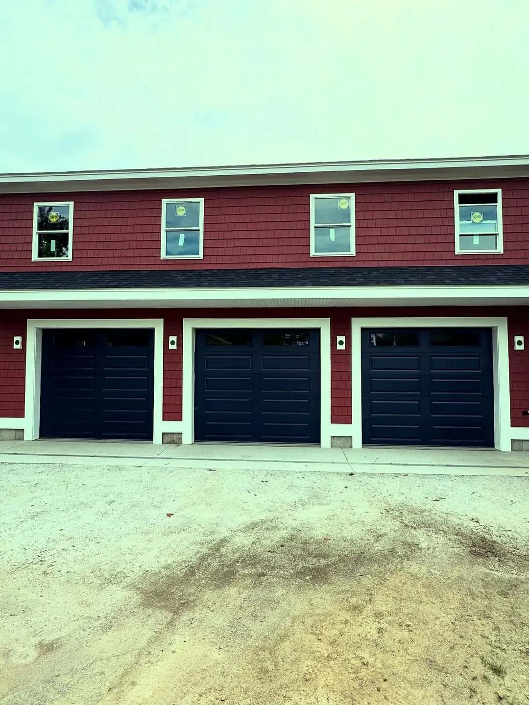 Residential garage door installation